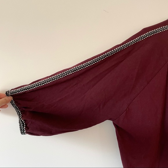 Vintage Maroon Top - Picture 6 of 6